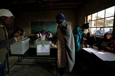 Thousands vote in southern Africa's small kingdom Lesotho