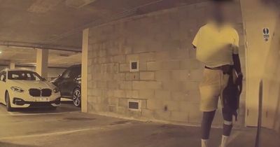 Sneaky thief caught on camera targeting plush cars with 'smart key' at Scots hotel