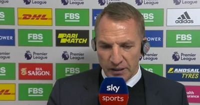 Brendan Rodgers reveals he turned down two offers to leave Leicester City