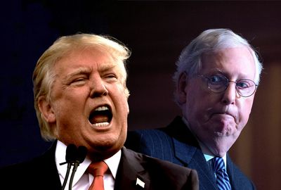 Trump targets his enemies: Mitch first