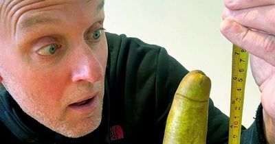 Aldi shopper in stitches over rude-looking 7-inch fruit while unpacking his groceries