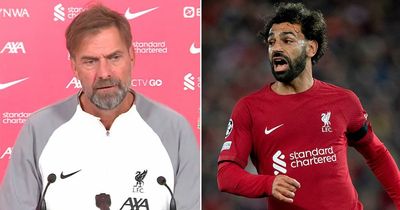 Jurgen Klopp makes alarming admission over misfiring Liverpool star Mohamed Salah