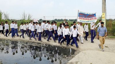 Nearly 200 children in a Delhi village are out of school. A govt official is finally taking action