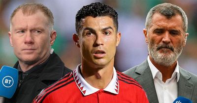 Roy Keane and Paul Scholes in full agreement on concerning Cristiano Ronaldo issue