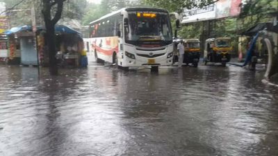 Mumbai sees heavy rains; IMD issues yellow alert warning of thunderstorm
