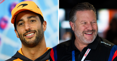 McLaren chief Zak Brown refuses to answer Daniel Ricciardo and Oscar Piastri questions