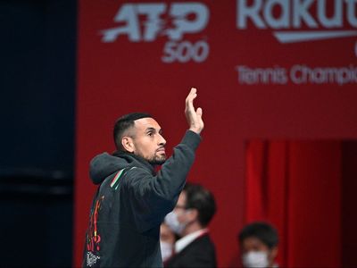 Nick Kyrgios withdraws just minutes before Japan Open quarter-final