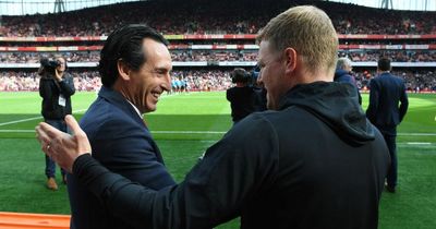 Eddie Howe's brilliant response on Newcastle future after making 'resigned' Unai Emery admission