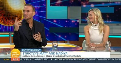 Strictly pro dancer Nadiya Bychkova says Matt Goss is 'completely focussed and determined' after dance-off