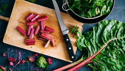 Swiss chard serves up plenty of nutrition in those massive leaves