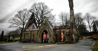 170-year-old cemetery chapel ravaged by huge fire to finally be rebuilt nearly two years on