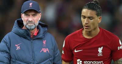 Jurgen Klopp makes Darwin Nunez prediction after altering Liverpool formation for him