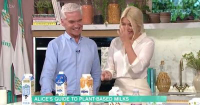 This Morning host Holly Willoughby awkwardly laughs off remark about her age