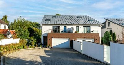 Edinburgh property: Stunning home with two balconies and garden pond hits the market