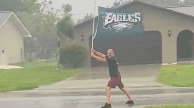 An Eagles Fan and Cheesecake Guy Takes on a Hurricane