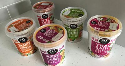I tried Fit Foods' new healthy soups and there was one clear favourite
