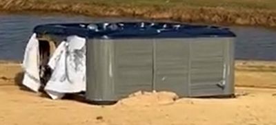 Hurricane Ian dropped a hot tub on the 18th green of this iconic Florida golf course