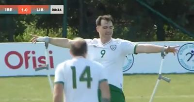 James Boyle compared to Cristiano Ronaldo following stunning free kick for Ireland Amputee side