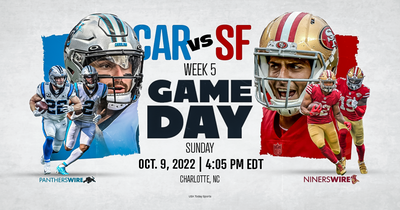 How to watch Panthers vs. 49ers: Time, TV and streaming options for Week 5