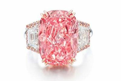 Williamson Pink Star diamond sells for record £45m in Hong Kong auction