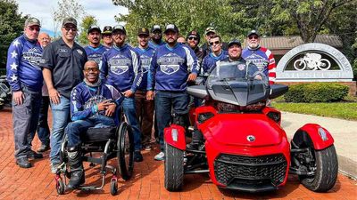 Can-Am Teams Up With Road Warrior Foundation For 2022 Group Ride