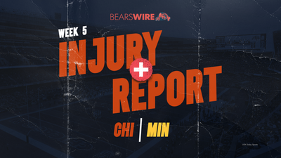 Analyzing Bears’ final injury report for Week 5 against Vikings