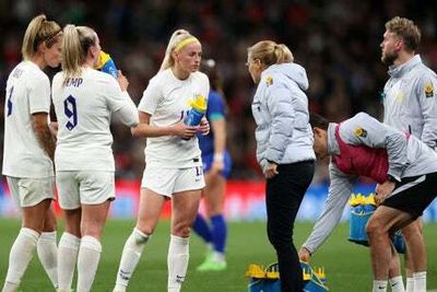 Sarina Wiegman describes England’s win over USA as a ‘starting point’ with all eyes on the World Cup