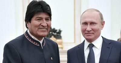 Ex-Bolivia president joins tiny list of leaders to wish Vladimir Putin happy 70th birthday