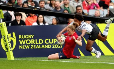 England, France romp to wins on first day of women's Rugby World Cup