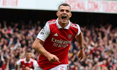 On-song Xhaka banishes discord to become symbol of Arsenal’s progress