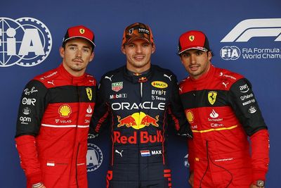 Sainz "fed up" with trend of narrowly losing F1 pole to Verstappen and Leclerc
