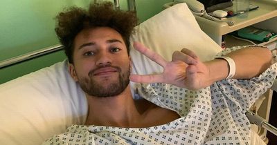 X Factor star Myles Stephenson sparks concern as he shares update from hospital