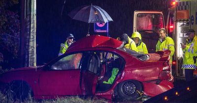 Driver killed in horror single-vehicle crash at Cardiff