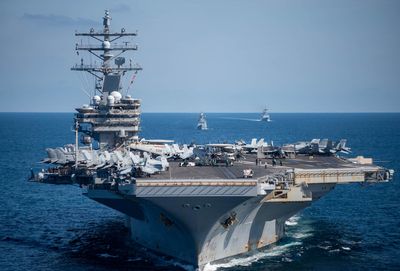 Japan, U.S. conduct joint drill involving aircraft carrier -Japan govt