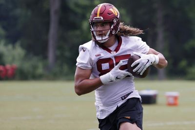 Rookie tight end Cole Turner will make his NFL debut Sunday