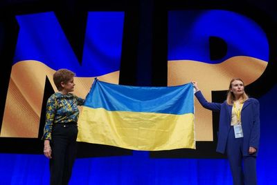 'You have opened your hearts': Ukrainian MP thanks Scots for support at SNP conference