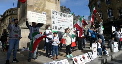 'Women, life and freedom': People gather in Newcastle to protest against treatment of people in Iran