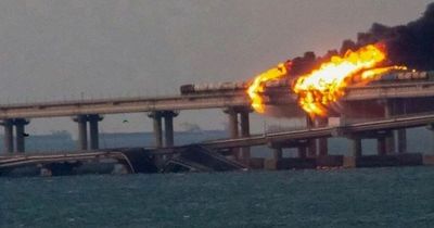 Vladimir Putin thought Crimea bridge was indestructible... until 'Ukraine bombed it'