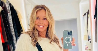 Carol Vorderman flaunts figure in skintight dress after ‘multiple partners’ confession