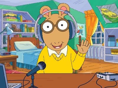 Arthur the Aardvark returns with a new podcast. His headphones are still on wrong