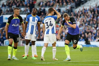 Brighton & Hove Albion vs Tottenham Hotspur LIVE: Premier League latest score, goals and updates from fixture
