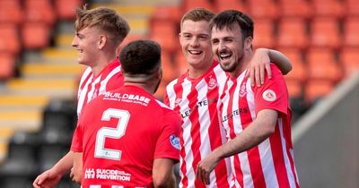 Airdrie 3 Queen of the South 3: Goals galore as Calum Gallagher breaks scoring record in draw