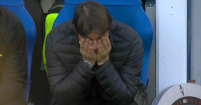 Antonio Conte in tears on bench as emotional tributes paid to Tottenham fitness coach