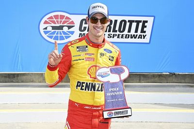 Logano beats Byron to Cup pole at Charlotte Roval