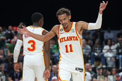 Young top scores as Hawks sweep Bucks in Abu Dhabi