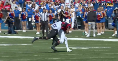 TCU-Kansas refs missed arguably back-to-back penalties on Jayhawks’ final drive, and fans couldn’t believe it