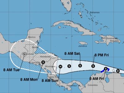 Tropical Storm Julia strengthens as it heads for Nicaragua