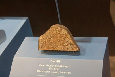 The meteorite that crashed into a car