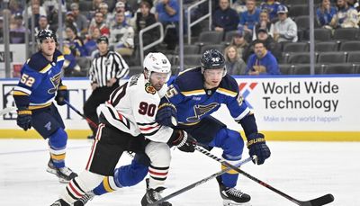 Blackhawks notebook: Blowout loss to Blues concludes ugly preseason