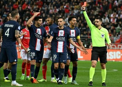 PSG rescue point at Reims after Ramos sees red for 28th time